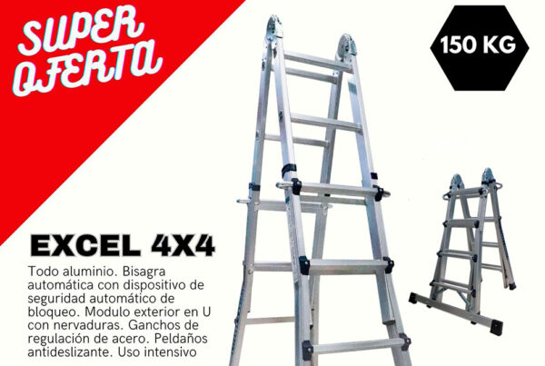 escalera de aluminio en oferta en atualtura